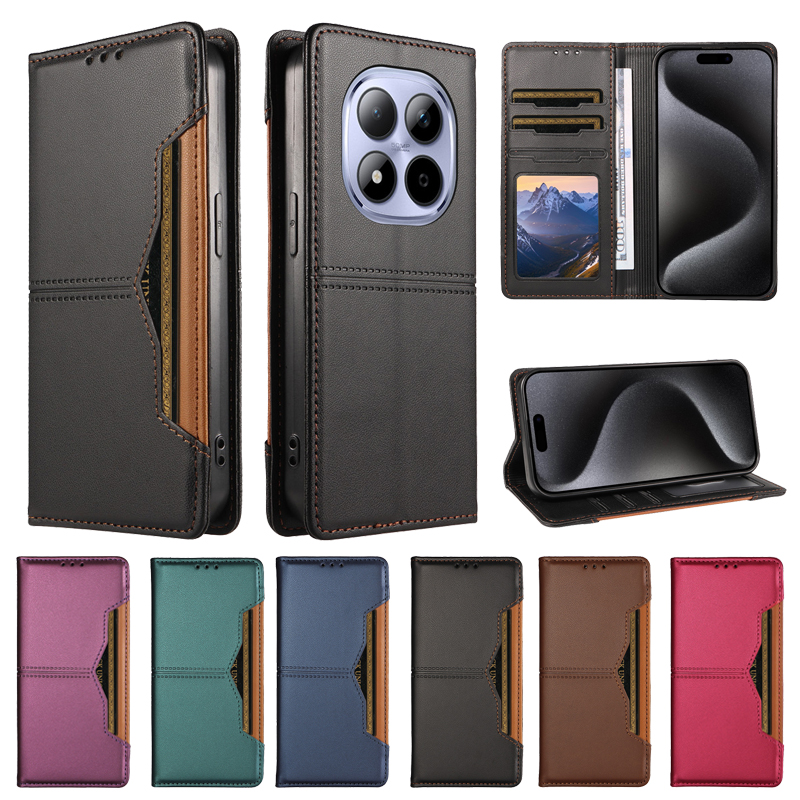 Luxury Bags Kl - Magnetische Wallet-Hülle für Xiaomi Redmi Note
