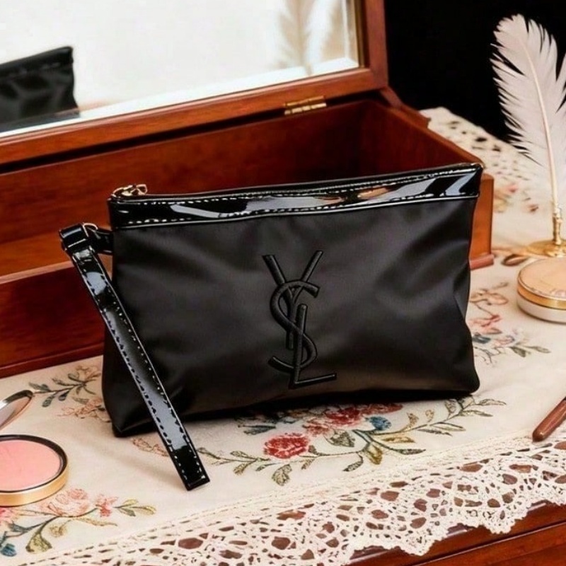 Women Luxury Bags Ysl - YSL Klassische Kosmetiktasche für Damen, Luxuriöse