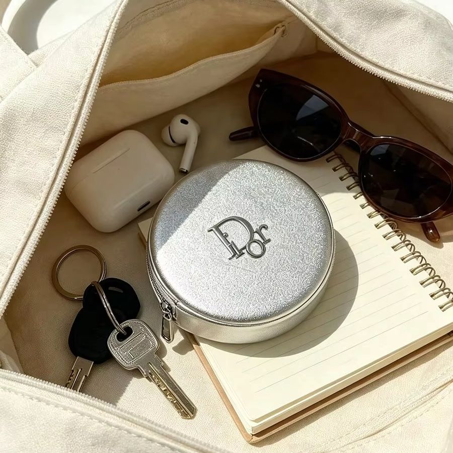 Dior Silberne Runde Wasserdich – Luxury Bags Dior Bewertung und Preis