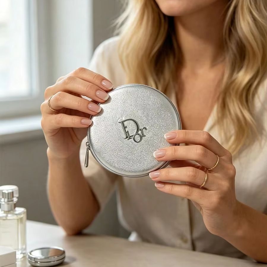 Dior Silberne Runde Wasserdich – Luxury Bags Dior Bewertung und Preis