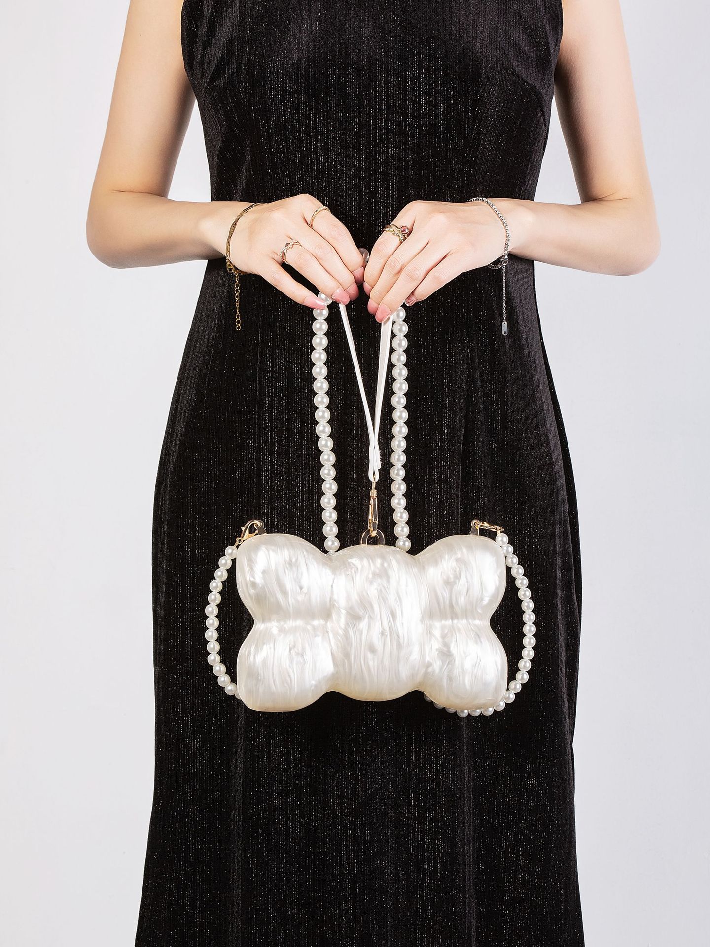 Schicke Damen-Clutch aus Acryl – Luxury Bags Cute Bewertung und Preis