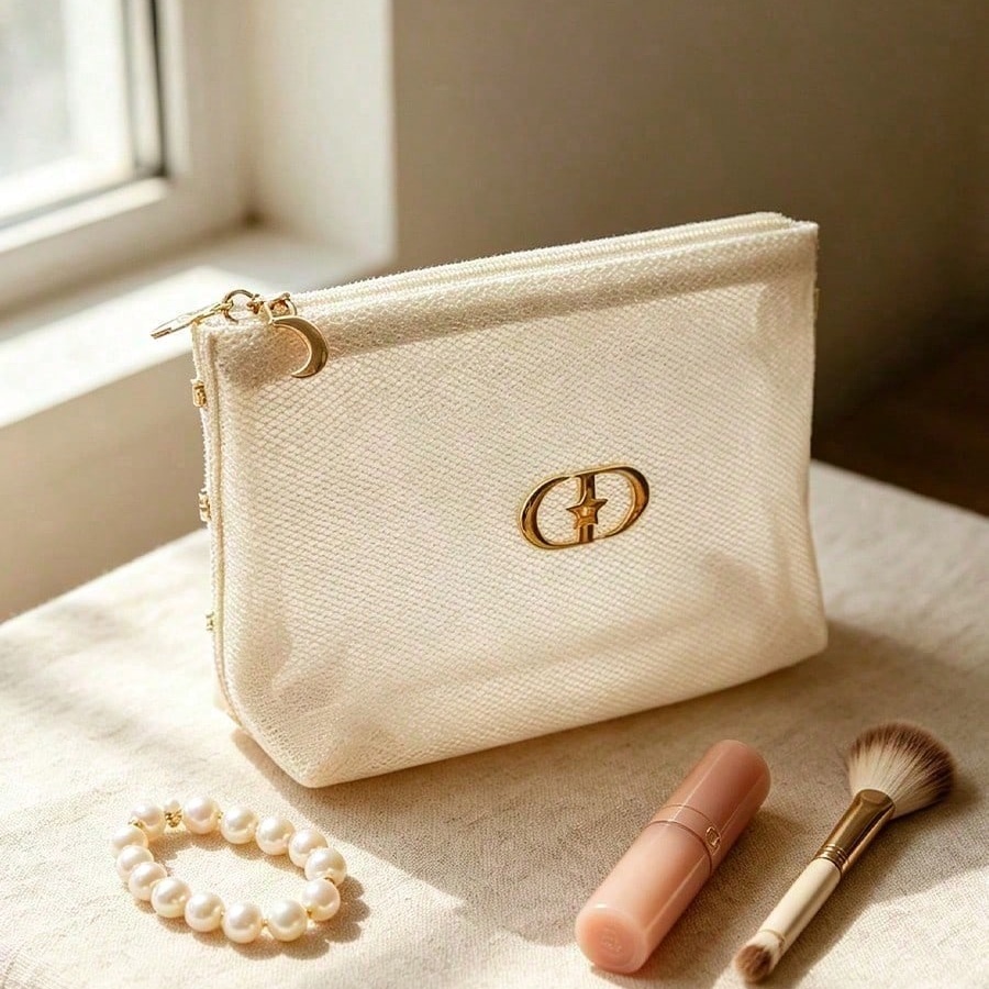 DIOR Weiße Transparente Netz-K – Luxury Bags Dior Bewertung und Preis