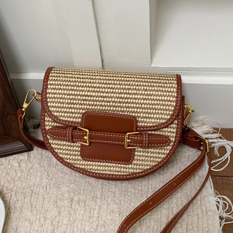 Englischer Stil Mini-Strohsatt – Luxury Bags For Women Bewertung und Preis
