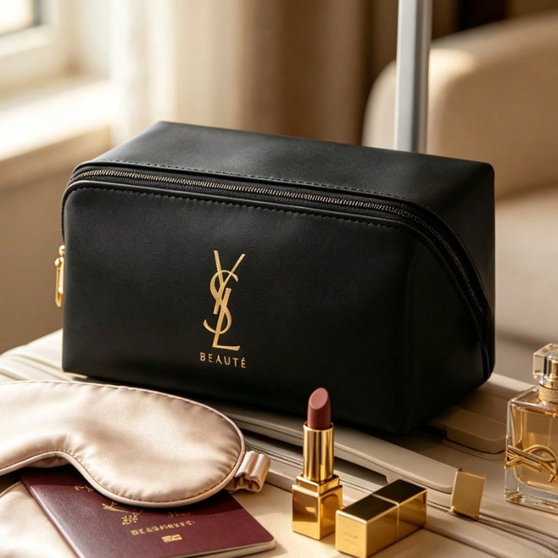 YSL Kosmetiktasche mit großer  – Women Luxury Bags Ysl Bewertung und Preis