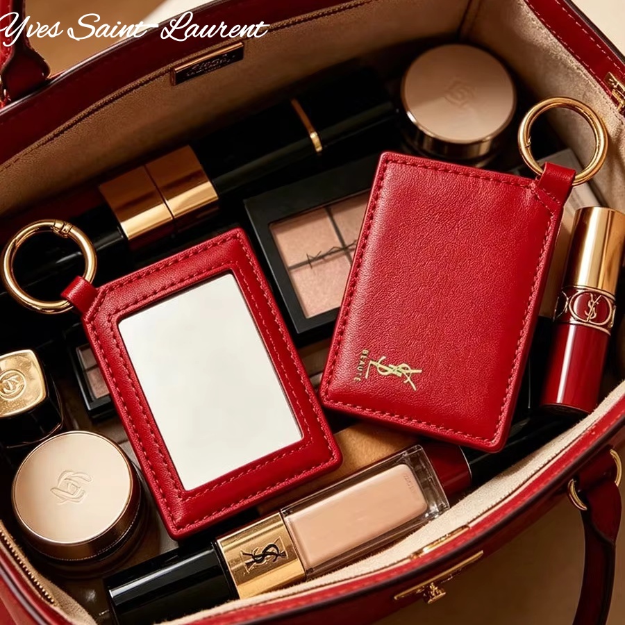 YSL Roter Leder-Quadrat-Mini-T – Women Luxury Bags Ysl Bewertung und Preis